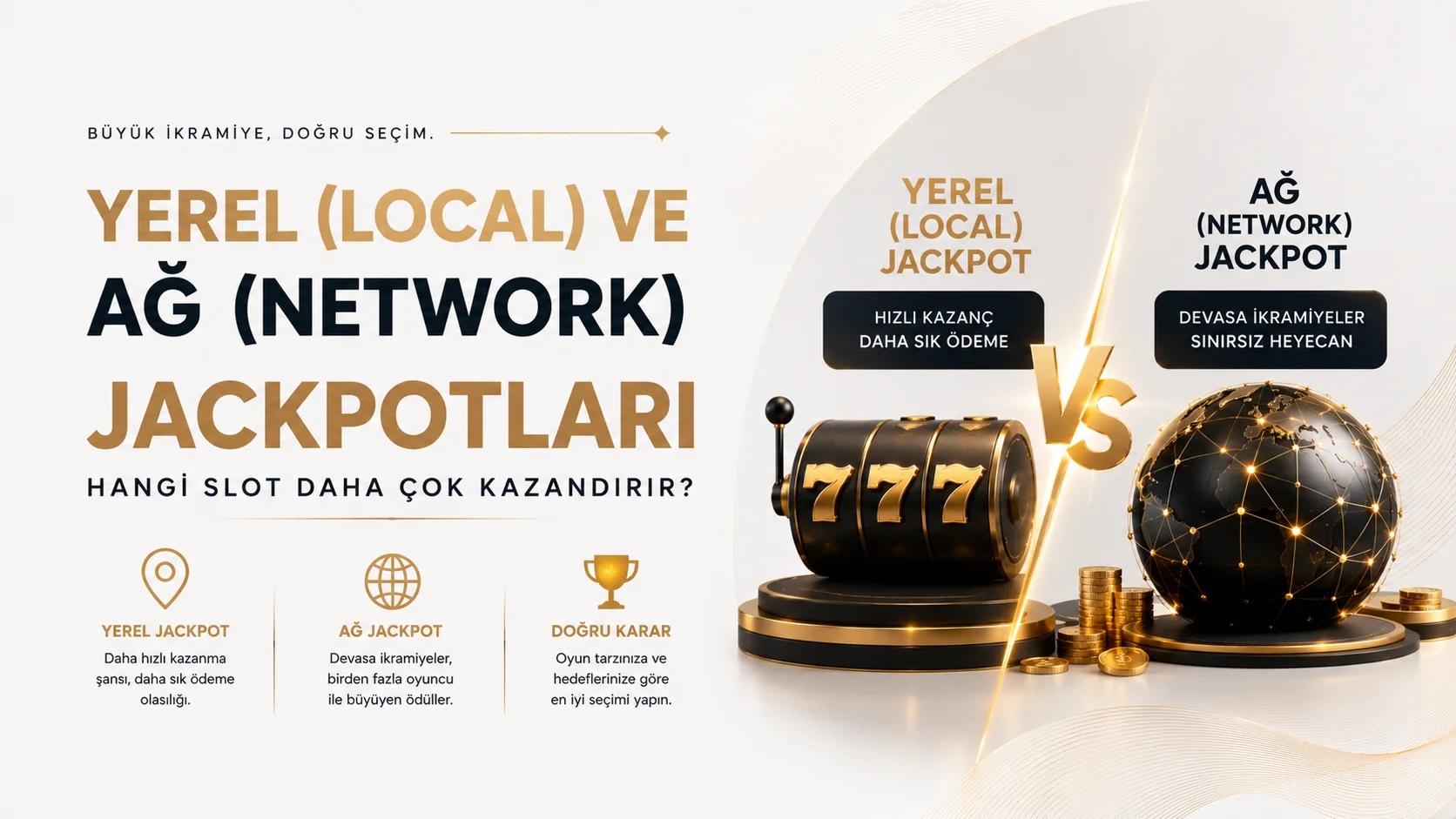 Yerel (Local) ve Ağ (Network) Jackpotları Hangi Slot Daha Çok Kazandırır?